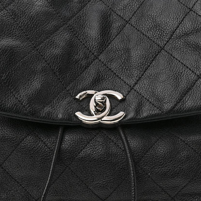 Chanel Grained Calfskin Stitched Braided With Style Backpack Black 8 of 10