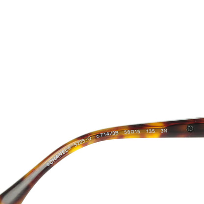 Chanel Quilted CC Sunglasses 5225Q Tortoise 4 of 7