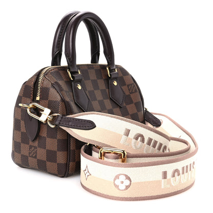 Louis Vuitton Damier Ebene Speedy Bandouliere 20 2 of 10