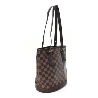 Louis Vuitton Damier Ebene Marais Bucket 23 4 of 10