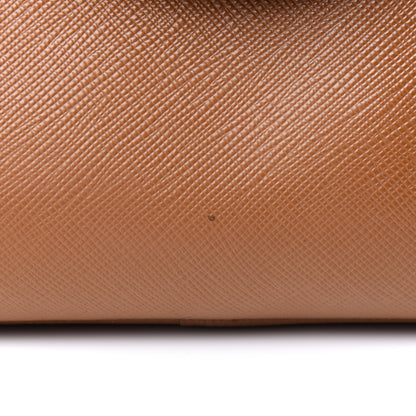 Prada Saffiano Medium Galleria Double Zip Tote Caramel 12 of 13