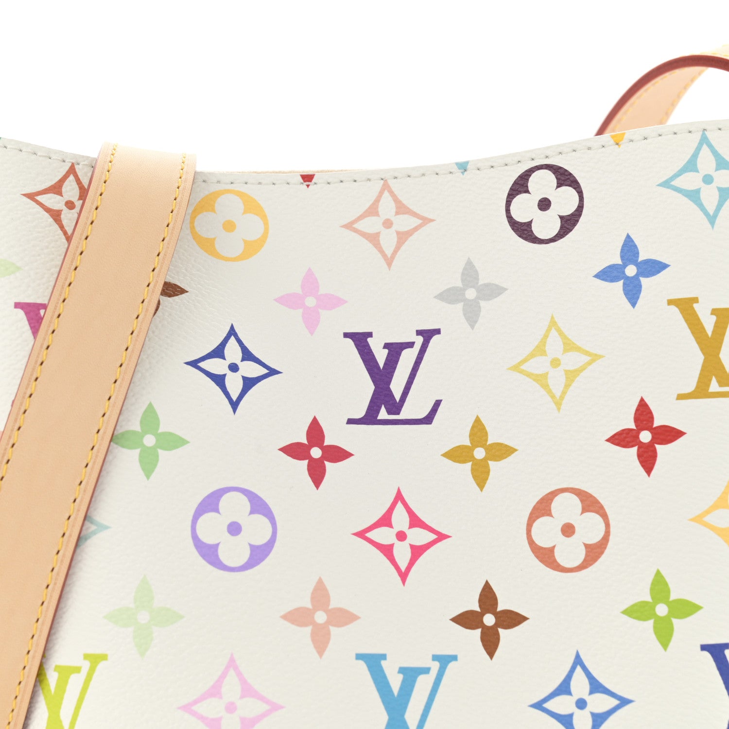 Louis Vuitton LV x TM Monogram Multicolor All In BB White 8 of 11