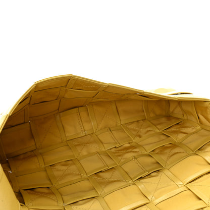 Bottega Veneta Paper Calfskin Intrecciato Stretch Cassette Buttercup 5 of 5