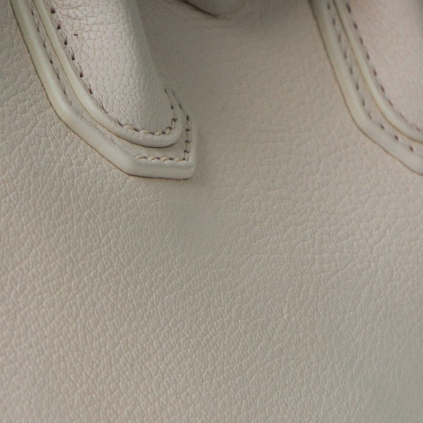 Sugar Goatskin Mini Antigona Ivory