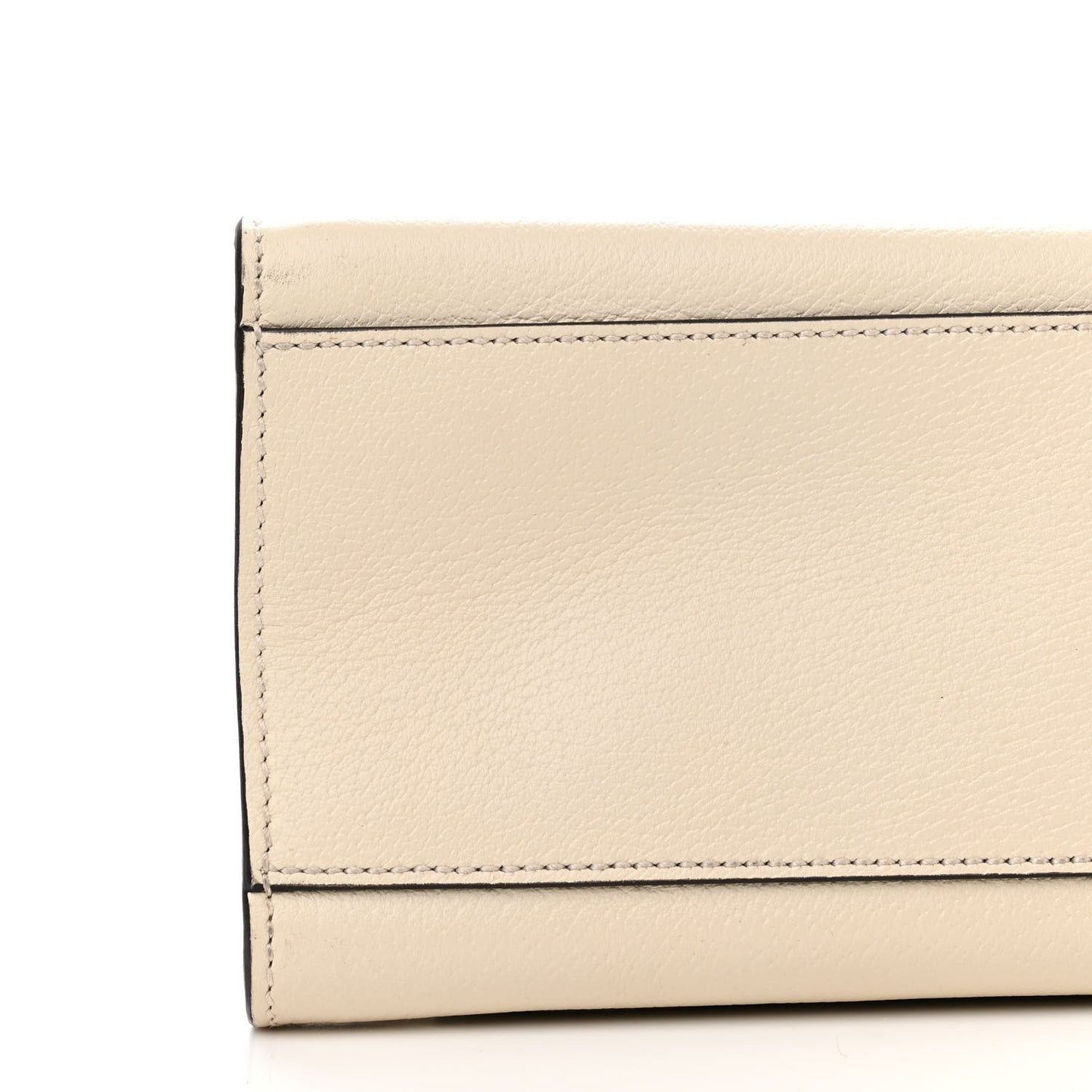 Grained Calfskin Web Stripe Butterfly Medium Totem Top Handle Bag White