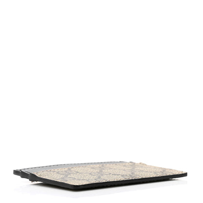 Gucci GG Supreme Monogram Calfskin Card Holder Beige Black 4 of 7