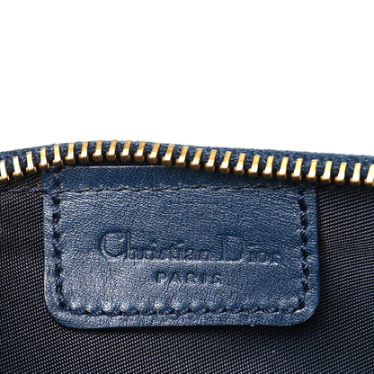 Christian Dior Monogram Mini Saddle Pochette Navy 6 of 9