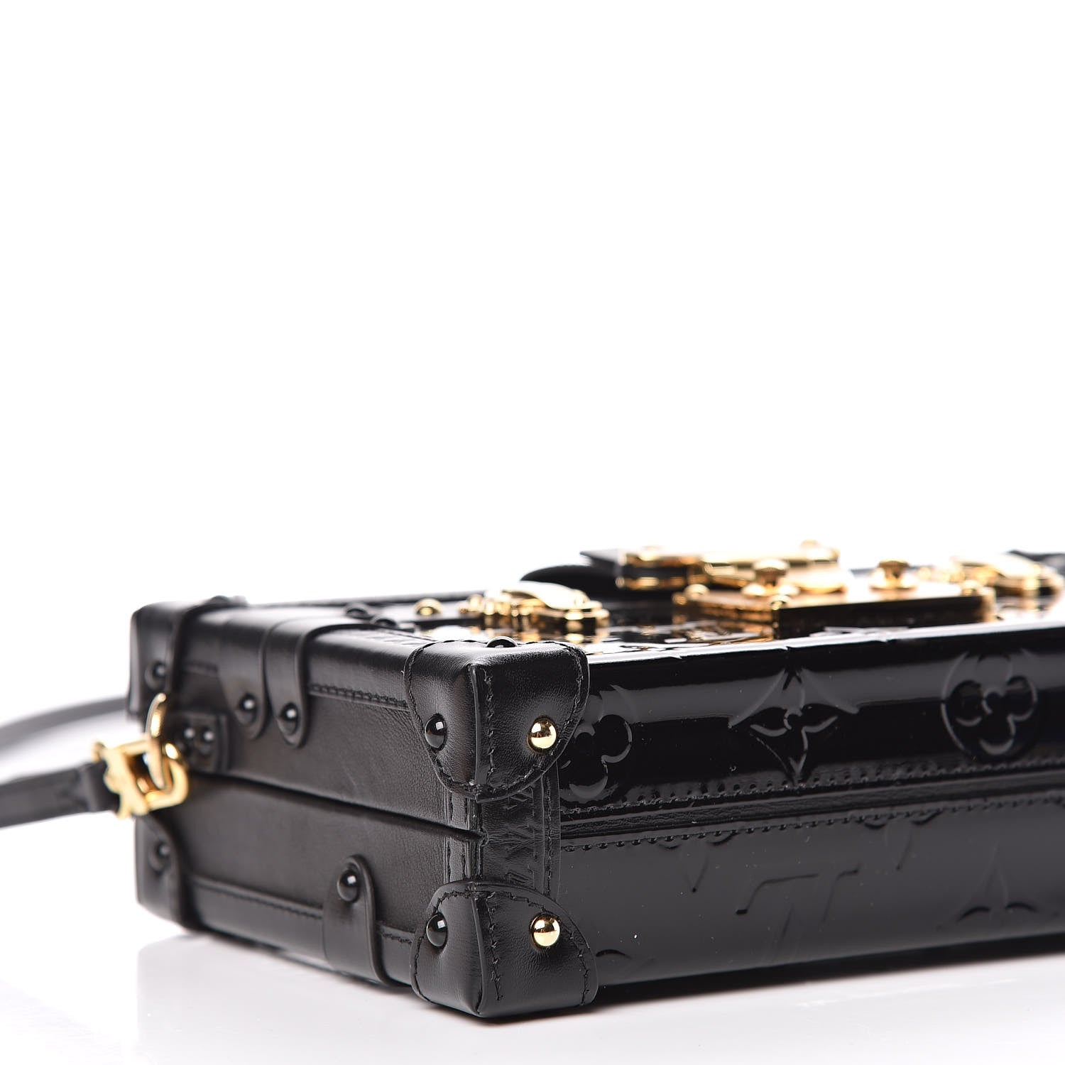 Louis Vuitton Vernis Petite Malle Black 8 of 9