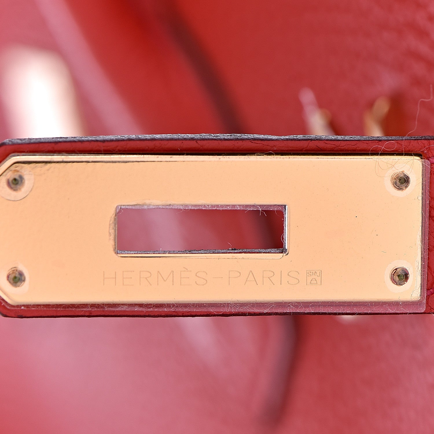 Hermes Togo Birkin 40 Geranium 18 of 38