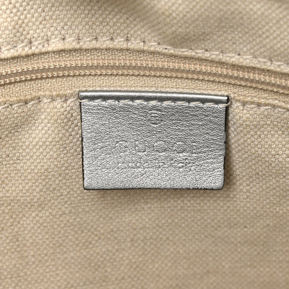Gucci Guccissima Medium Sukey Tote Silver 6 of 14