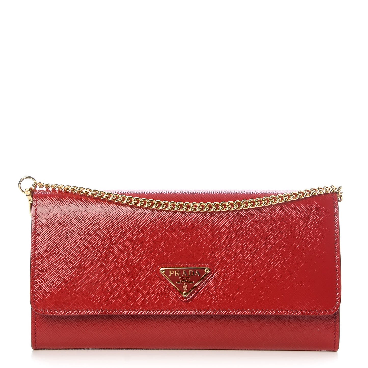 Saffiano Vernice Mini Bag Rosso