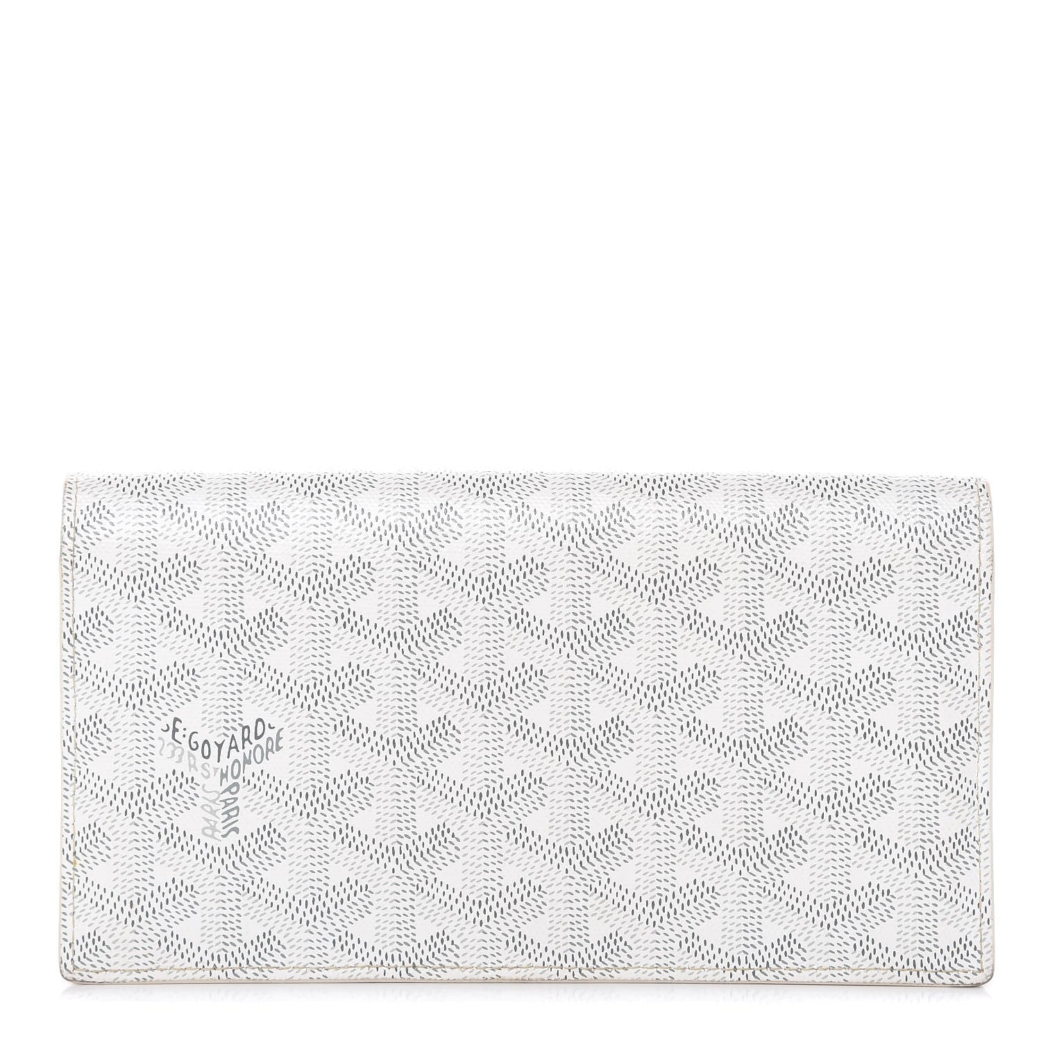 Goyard Goyardine Richelieu Wallet White 1 of 11