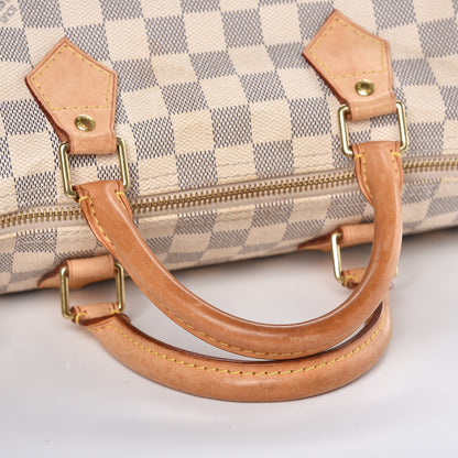 Louis Vuitton Damier Azur Speedy 30 20 of 25