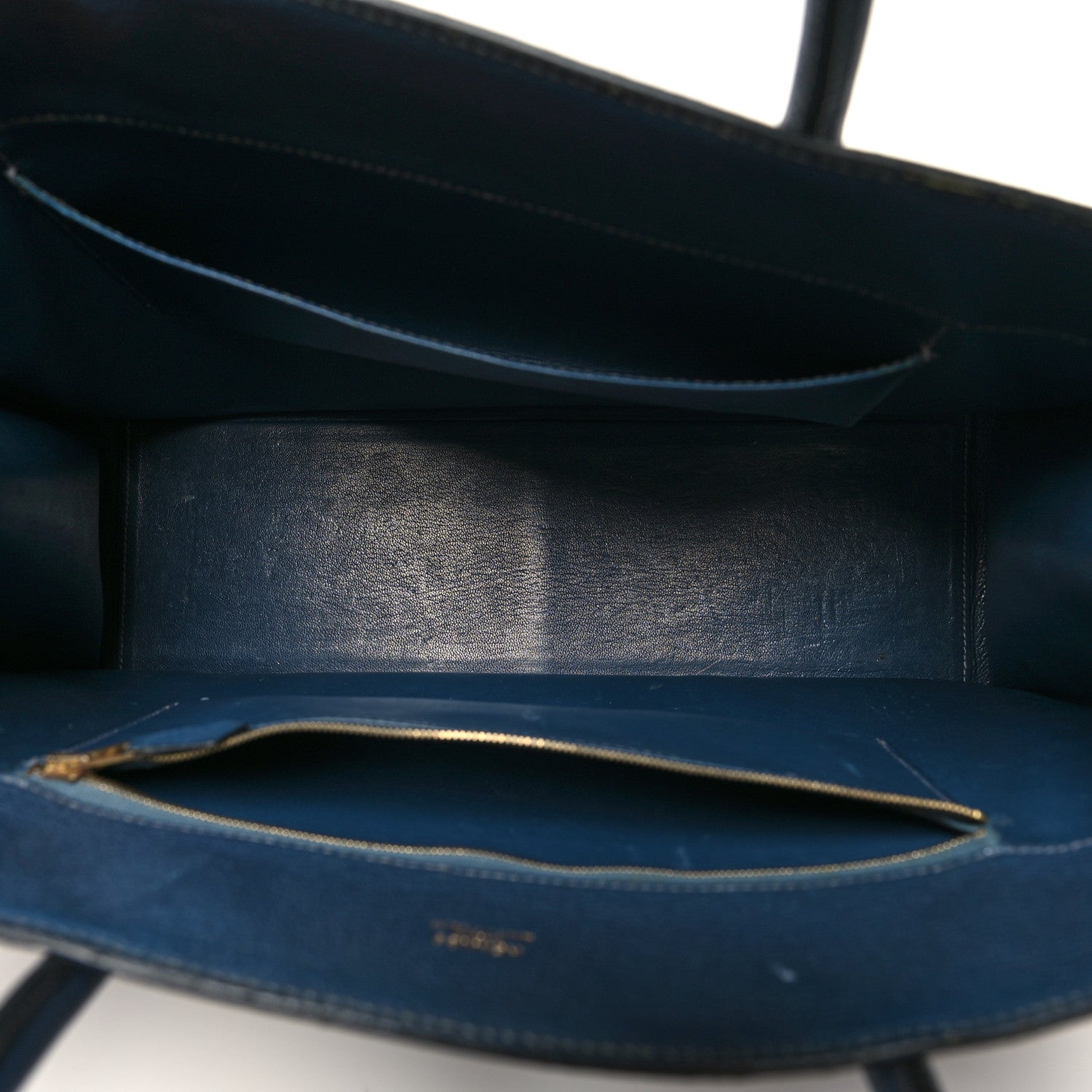 Hermes Chevre de Coromandel Whitebus 40 Bleu De Prusse 5 of 13