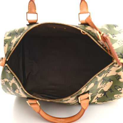 Louis Vuitton Monogramouflage Speedy 35 5 of 12