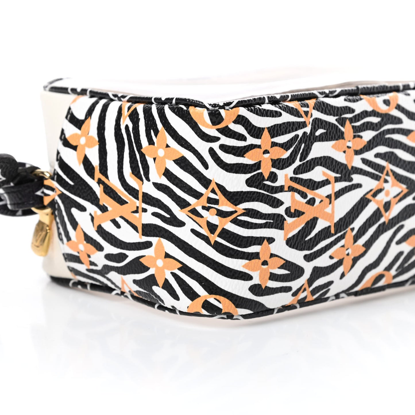 Monogram Giant Jungle Beach Pouch Ivory
