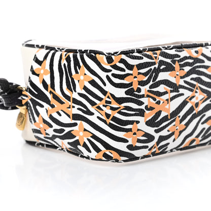 Louis Vuitton Monogram Giant Jungle Beach Pouch Ivory 9 of 10