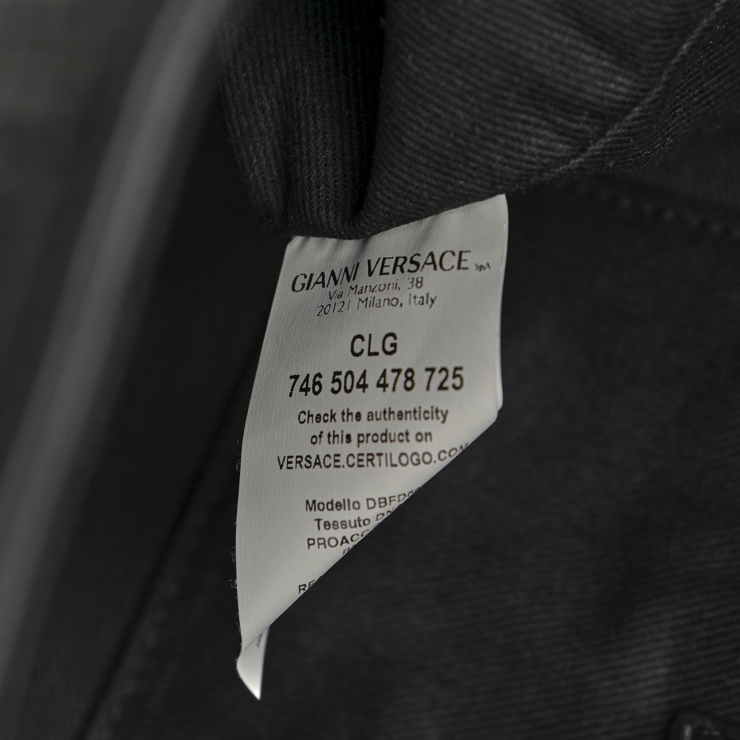 Versace Calfskin Icon Quilted Flap Black 7 of 12