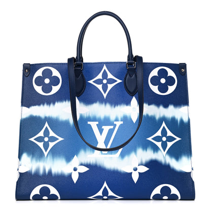 Louis Vuitton Monogram Escale Onthego GM Blue 1 of 13