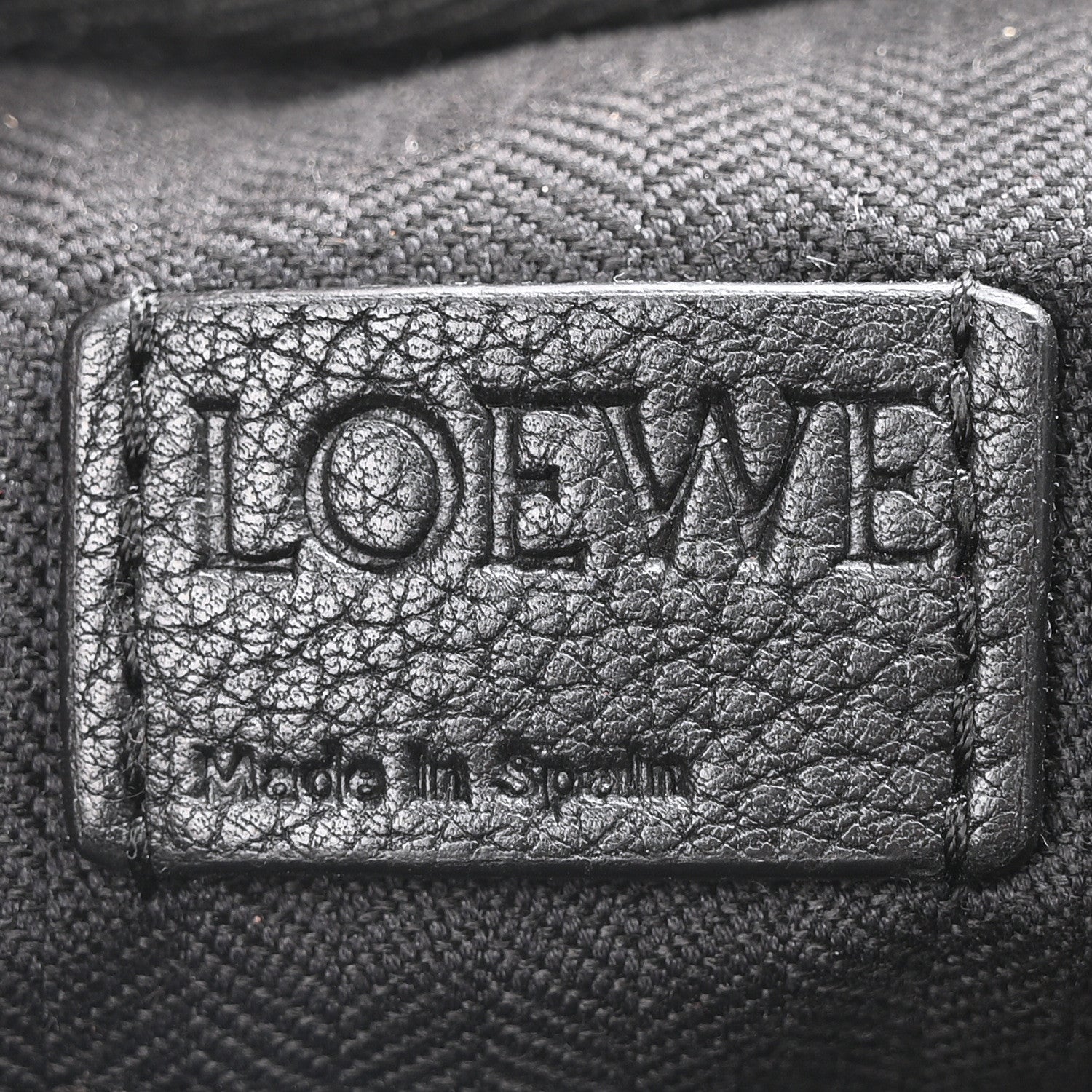 Loewe Soft Grained Calfskin XS Military Messenger Bag Black 6 of 10