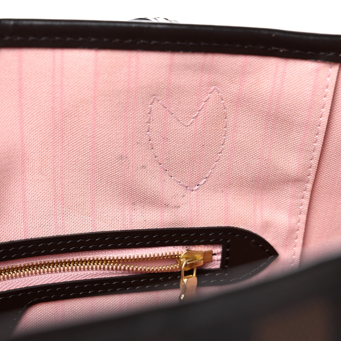 Damier Ebene Neo Neverfull MM Rose Ballerine