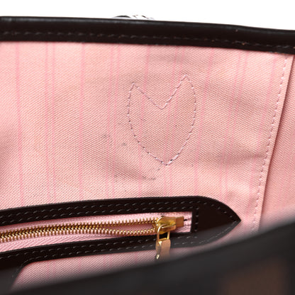 Louis Vuitton Damier Ebene Neo Neverfull MM Rose Ballerine 14 of 23
