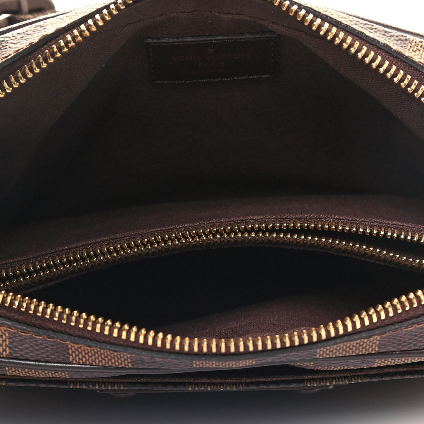Damier Ebene Brooklyn Bum Bag