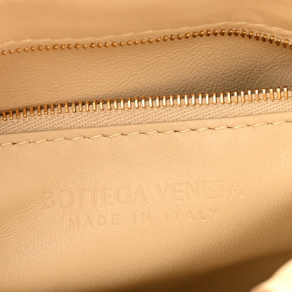 Bottega Veneta Lambskin Maxi Intreccio Padded Chain Cassette Crossbody Bag Porridge 6 of 12