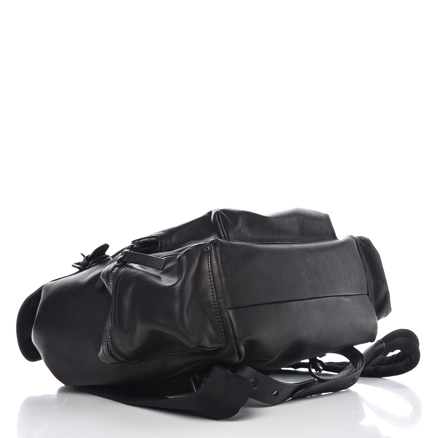 Burberry Weatherproof Calfskin Large Rucksack Backpack Black 4 of 8