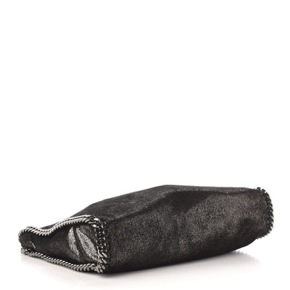Stella McCartney Metallic Shaggy Deer Small Falabella Tote Black 4 of 10