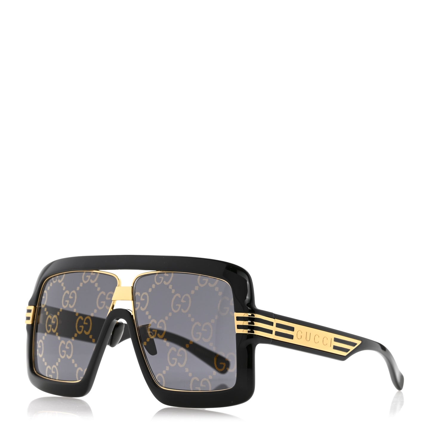 Acetate Shield GG0900S Sunglasses Black