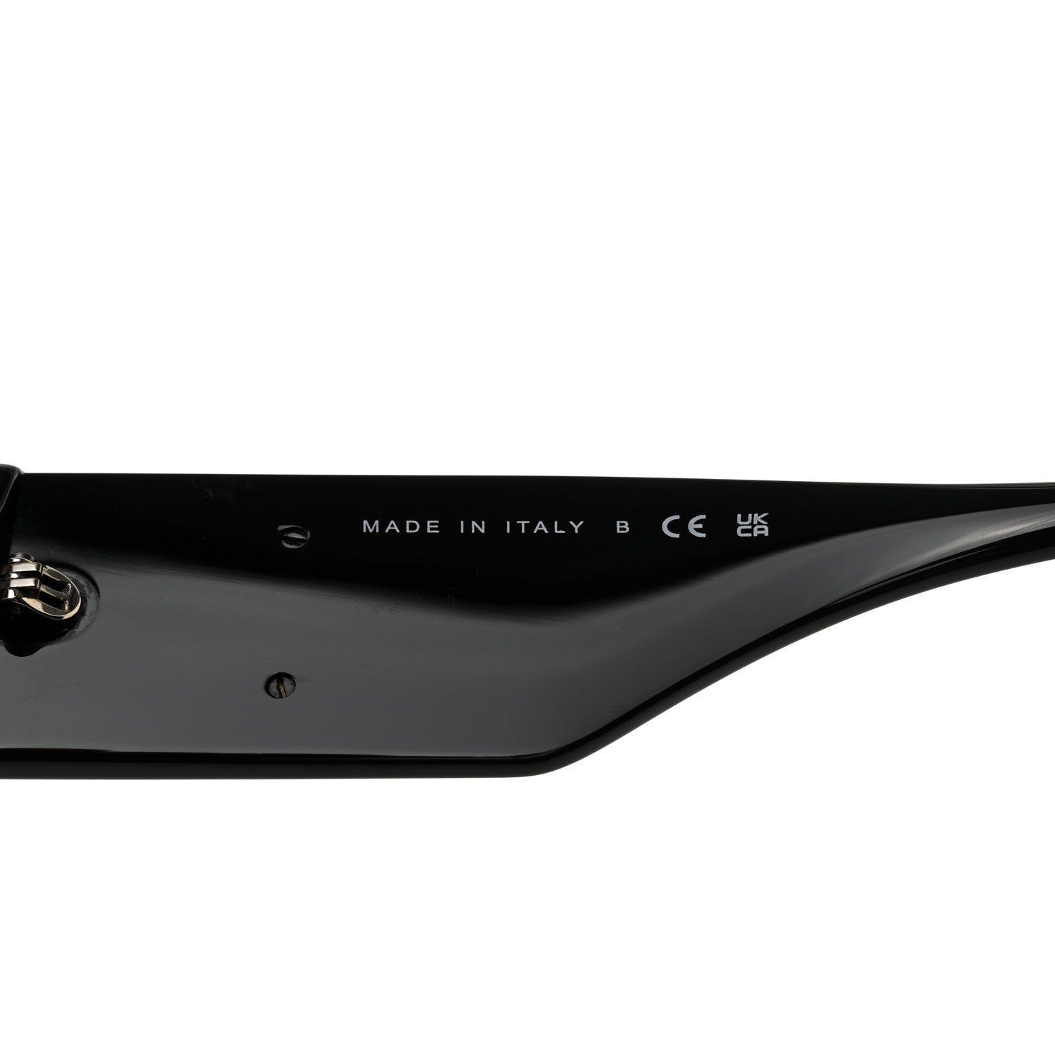 Chanel Acetate Crystal CC Shield Sunglasses 5466-B Black 6 of 8