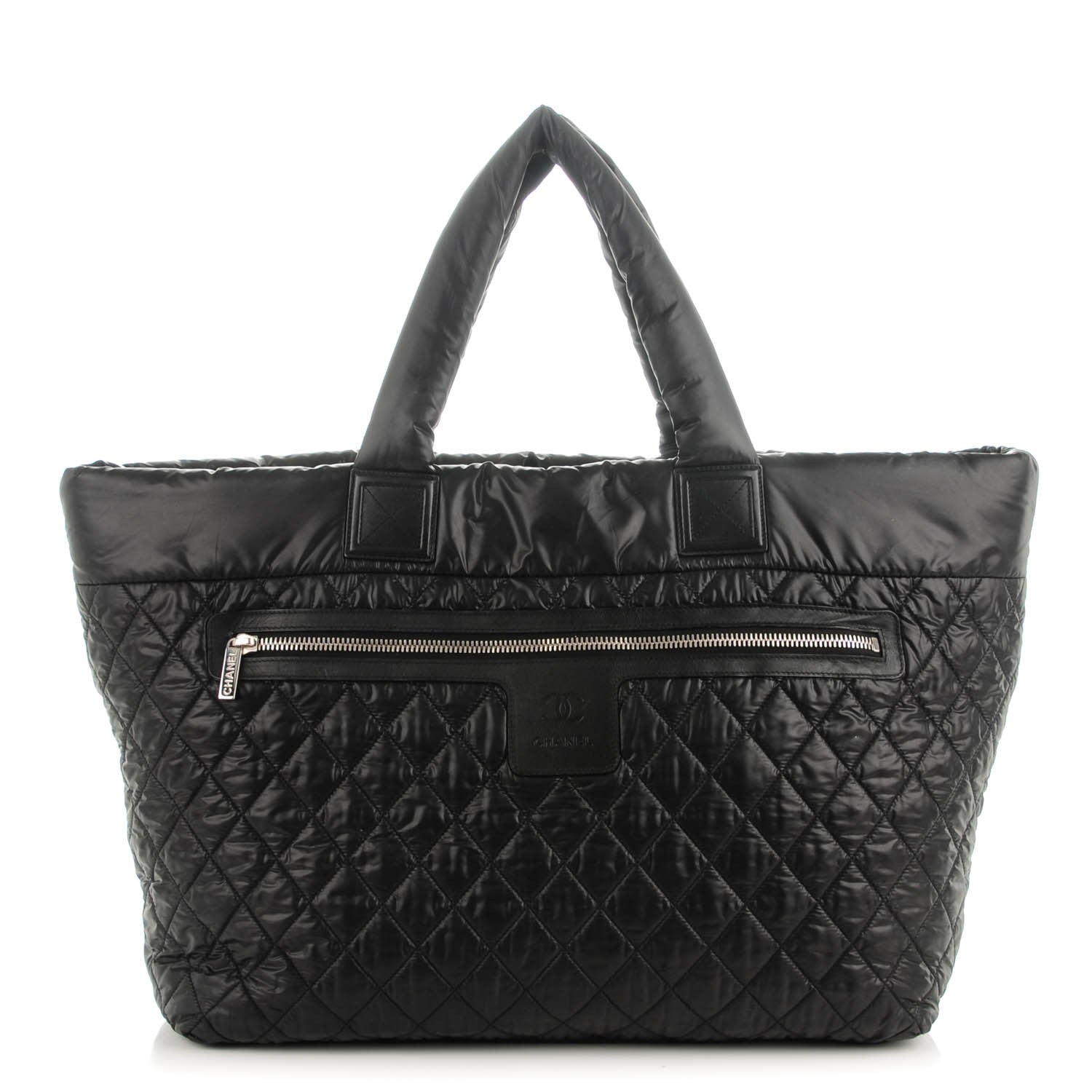 Chanel Nylon Quilted Large Coco Cocoon Shopping Tote and Messenger Bag 1 of 11