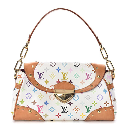 Louis Vuitton Monogram Multicolor Beverly MM White 1 of 8