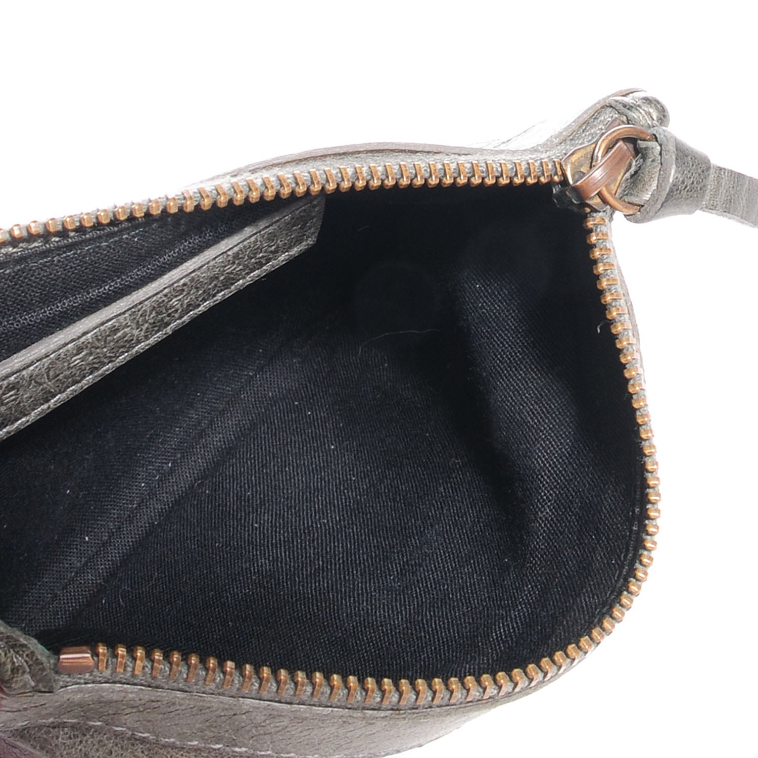 Balenciaga Chevre Porte-Monnaie Coin Purse Grey 6 of 10