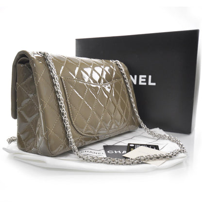 Chanel Patent 2.55 Reissue 226 Flap Taupe 2 of 11