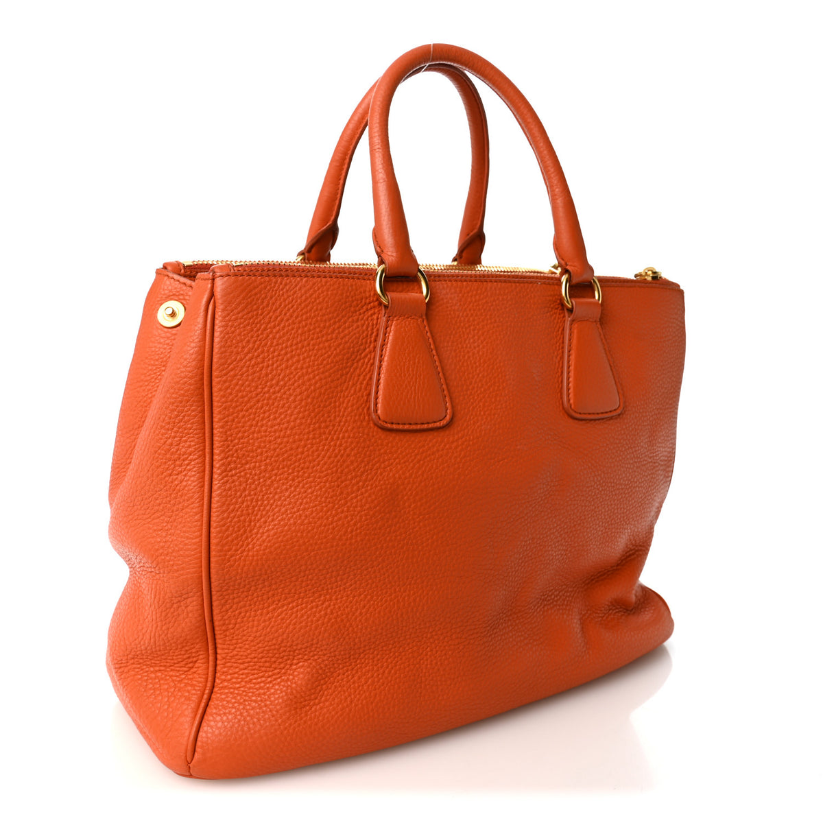 Vitello Daino Tote Papaya