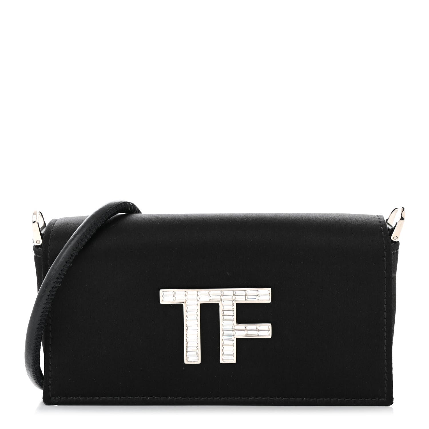 Tom Ford Satin Crystal Mini Bag Bag Black 1 of 9