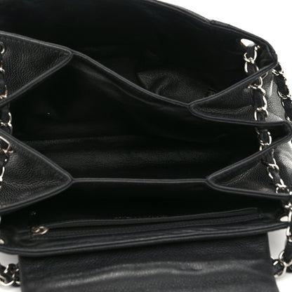 Chanel Caviar Quilted Accordion Mademoiselle Flap Black 5 of 10