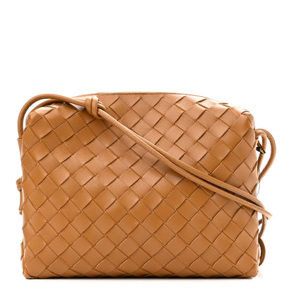 Bottega Veneta Nappa Intrecciato Small Loop Camera Bag Camel 1 of 9