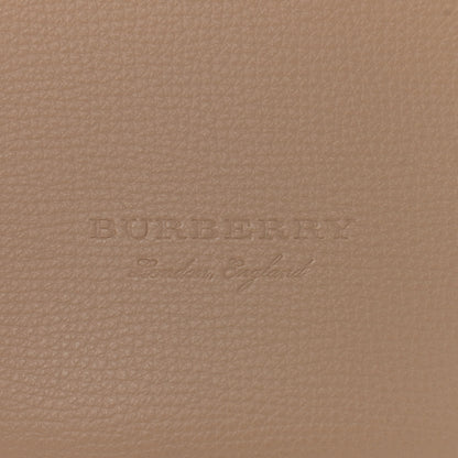 Burberry Calfskin Small Lorne Bucket Crossbody Natural 6 of 10
