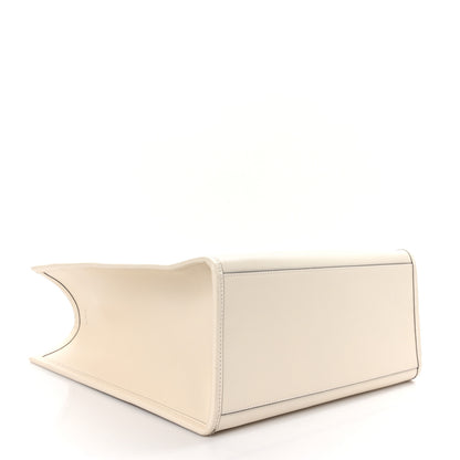 Fendi Vitello King Plexiglass Medium Fendi Sunshine Shopper Tote White Ice 4 of 9