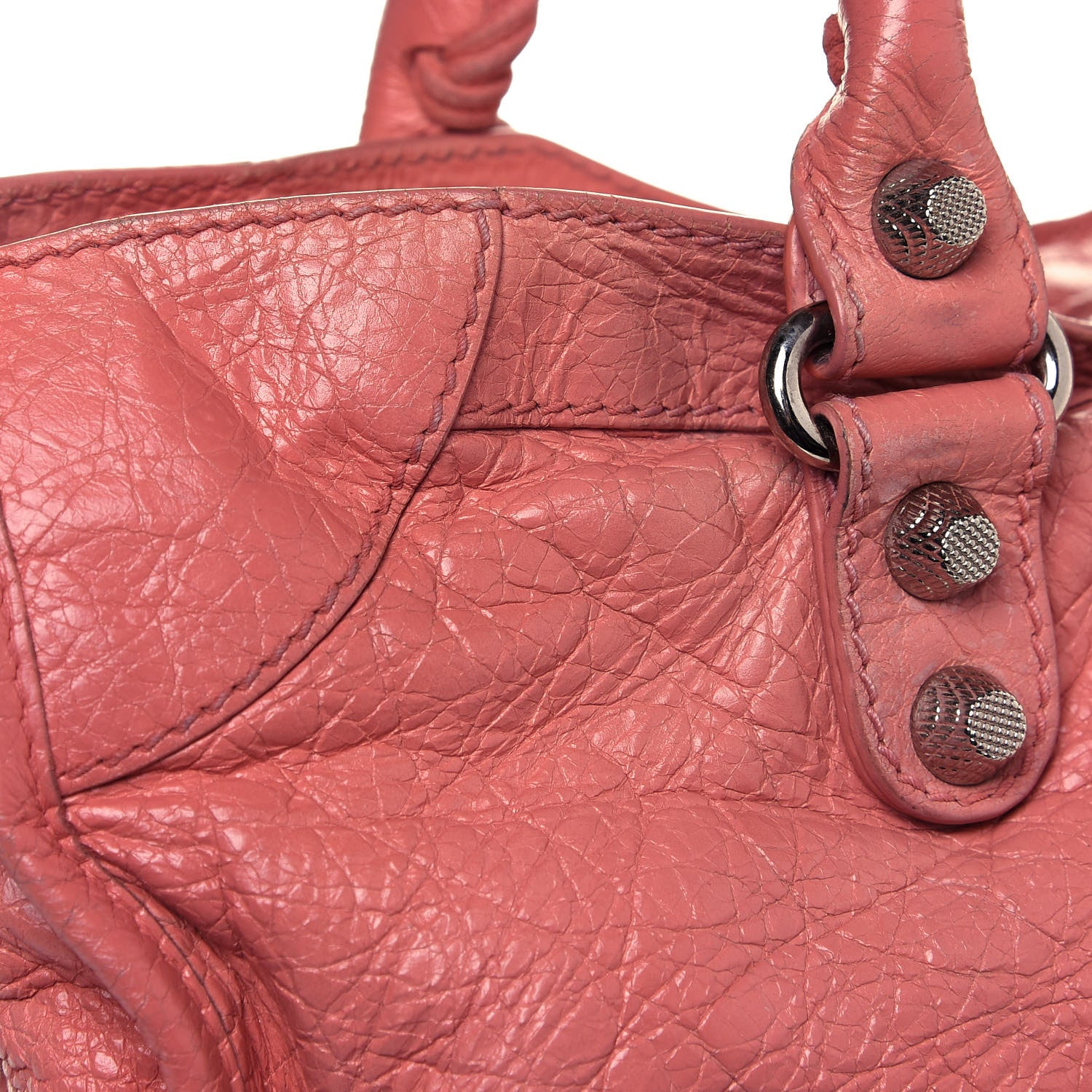 Balenciaga Agneau Giant 12 Silver Hardware City Rose Peche 20 of 24