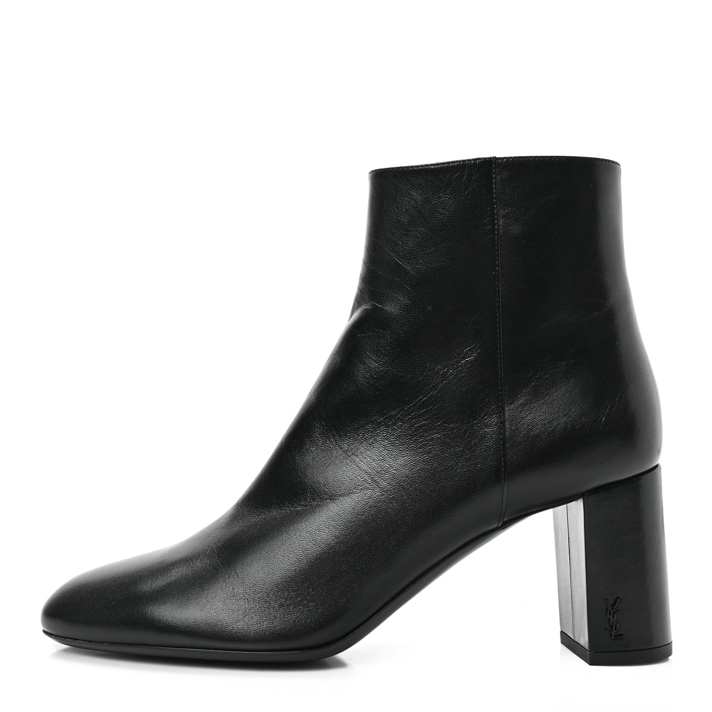 Nappa Vendome Loulou Ankle Zip Boot 41 Black