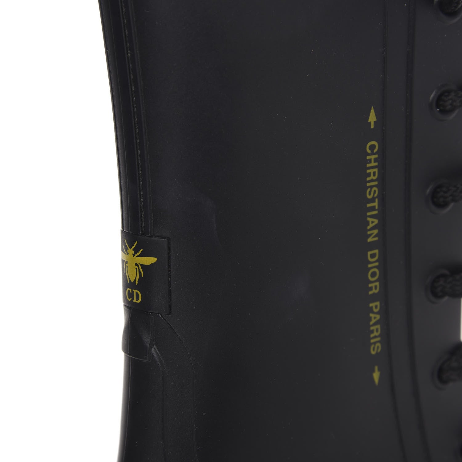 Christian Dior Rubber Diorcamp Low Boots 39 Black 7 of 13