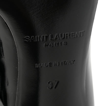 Saint Laurent Patent Opyum 85 Pumps 37 Black 7 of 10