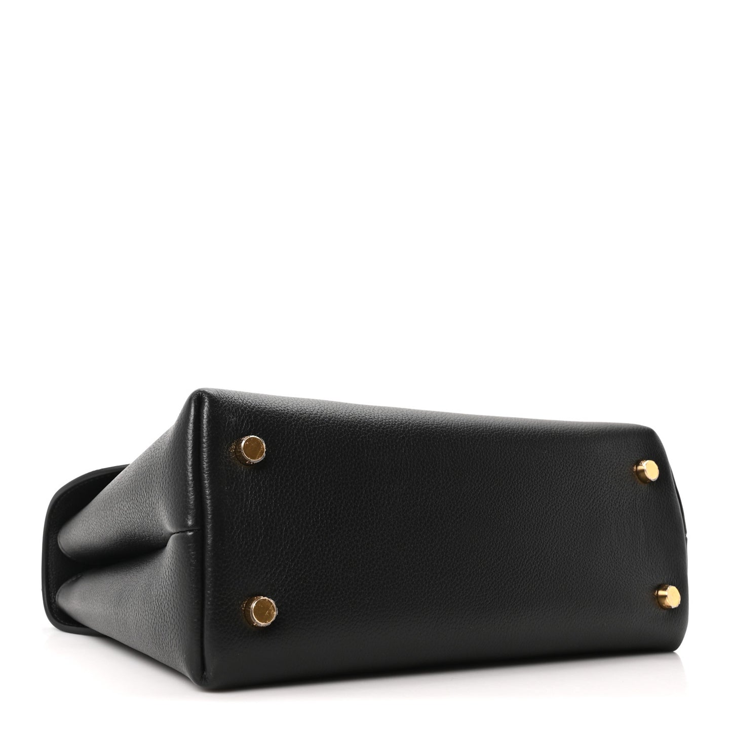 Supple Grained Calfskin Medium Nino Black