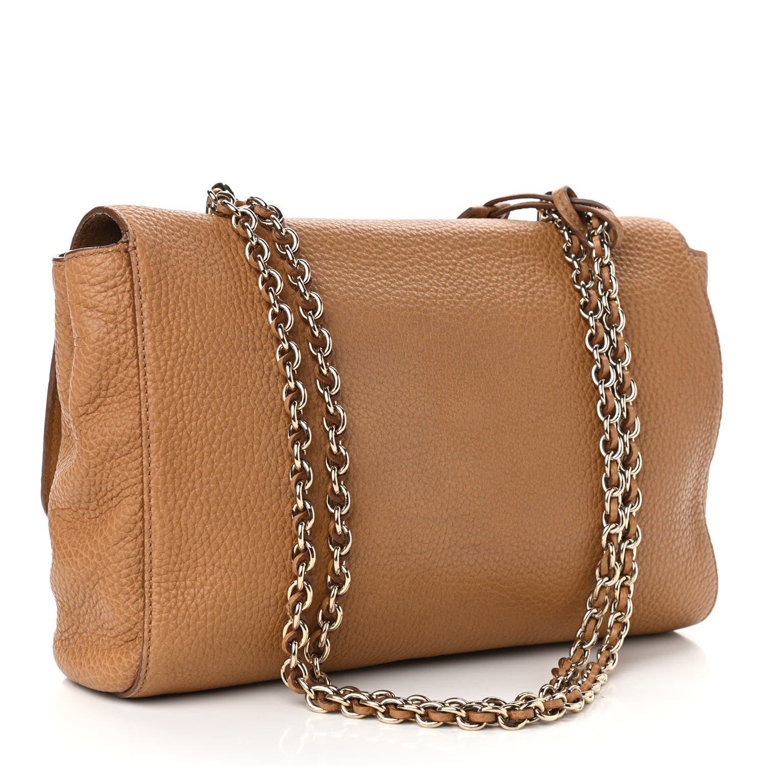 Mulberry Glossy Goatskin Medium Lily Deer Brown 3 of 15