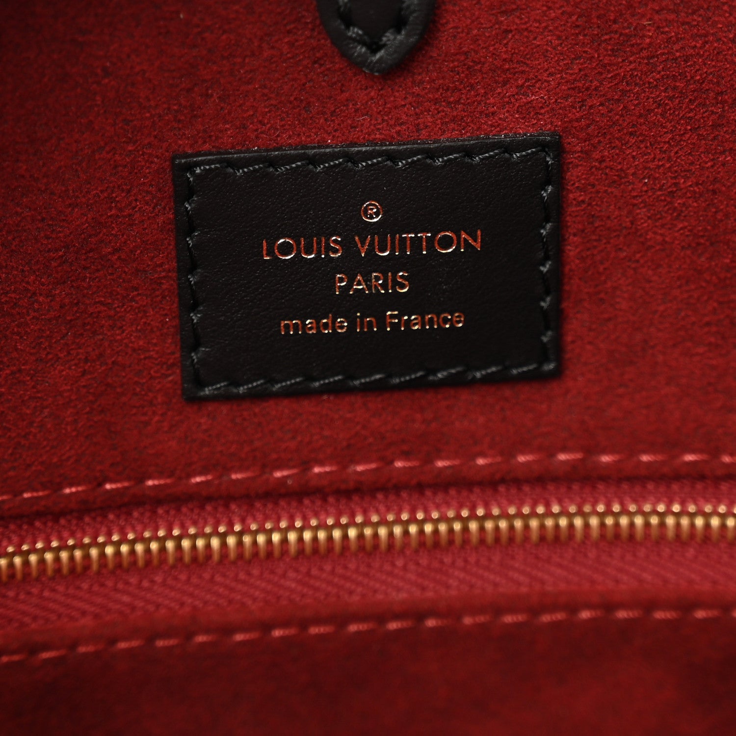 Louis Vuitton Empreinte Monogram Giant Onthego MM Black Beige 6 of 9