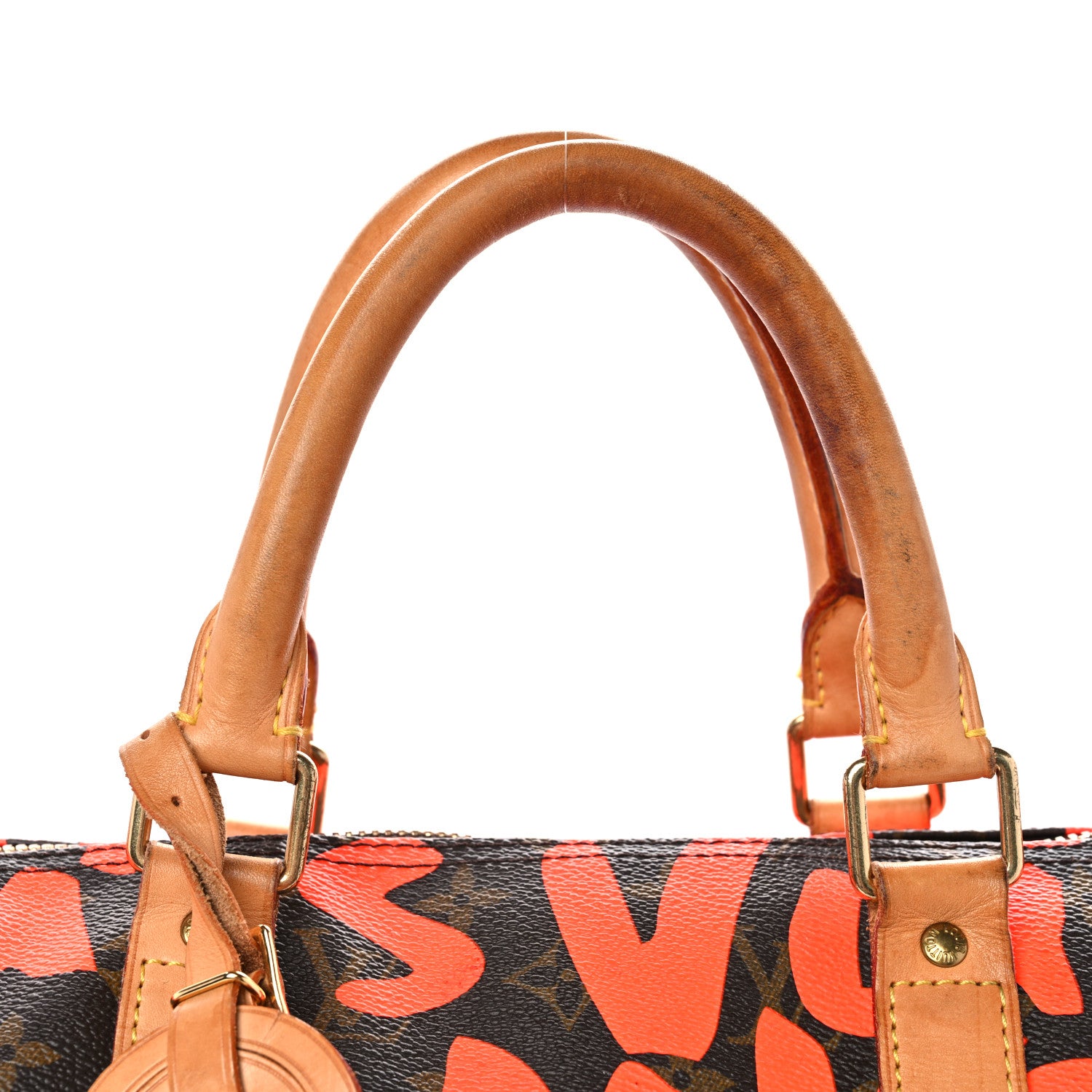 Louis Vuitton Monogram Graffiti Keepall 50 Orange 22 of 22
